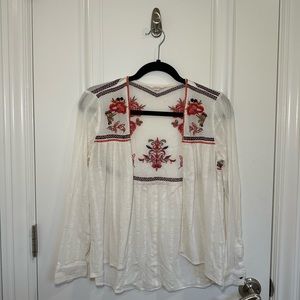 Embroidered Cover-Up